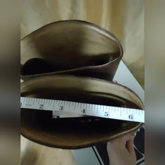 Women's Frye Knee-high two-tone Melissa 76436 Riding Boot like new Worn 4 hours - Picture 7 of 7